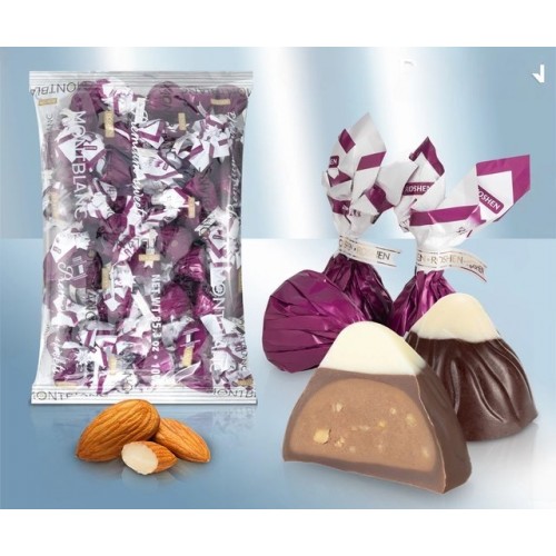 Конфеты шоколадные с измельченным миндалем, 300г